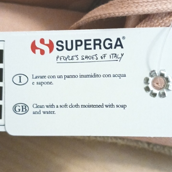 Superga "Dusty Pink" Slip On Sneakers with Rope Detail Size 8.5W (NWT) - Picture 9 of 11